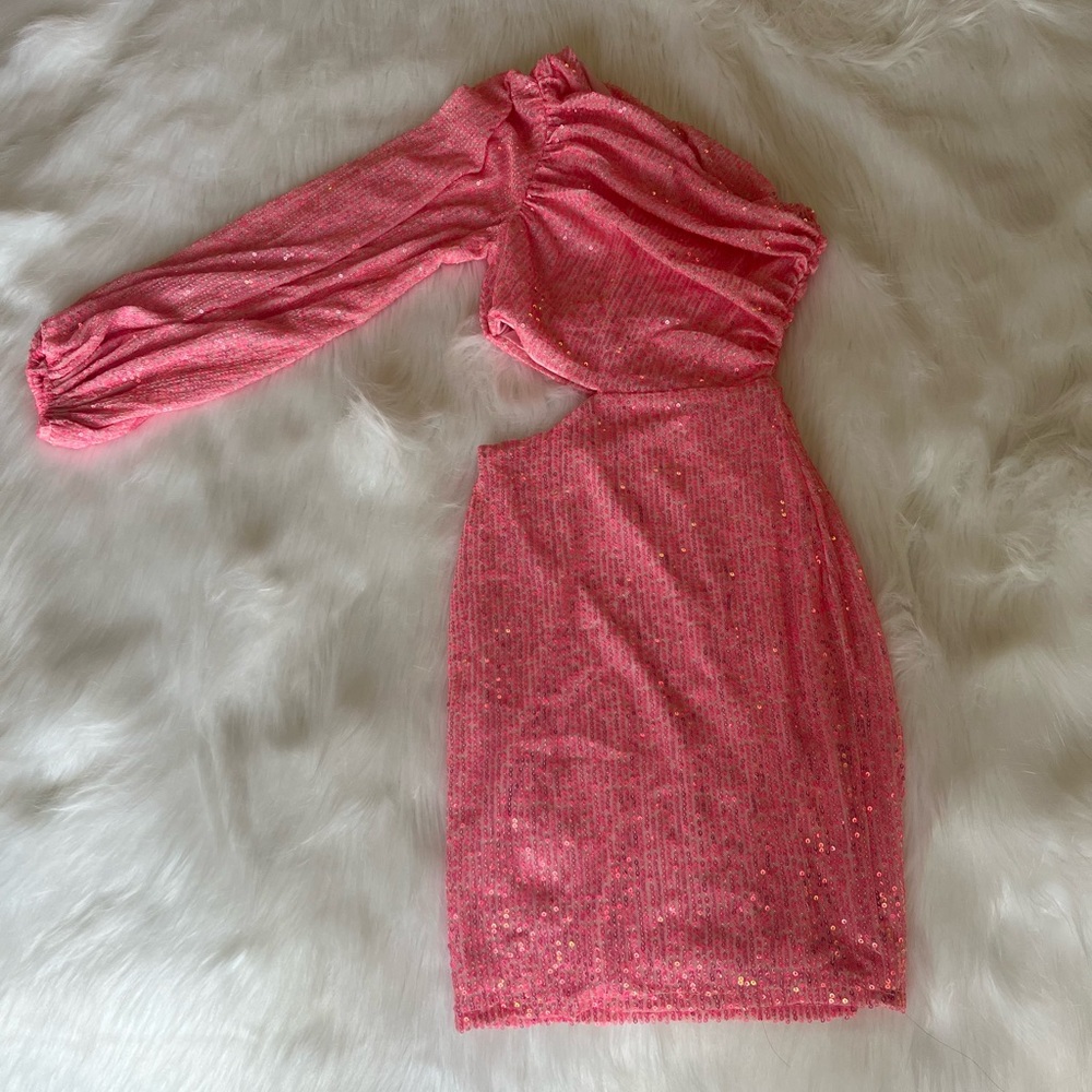 Sage and Paige XS sparkle pink dress